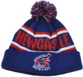 NEWCASTLE NORTH STARS CHOSE THIS COMBINATION FOR THEIR ACRYLIC POM BEANIE